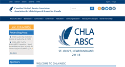 Desktop Screenshot of chla-absc.ca